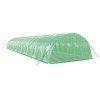 Skleník s ocelovým rámem zelený 64 m² 16 x 4 x 2 m 3188067