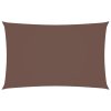 Stínící plachta oxfordská látka obdélníková 5 x 8 m hnědá 135826