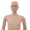 Dětská figurína celá postava základna ze skla béžová 140 cm 142931