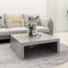 Konferenční stolek betonově šedý 100x100x35 cm kompozitní dřevo 808571