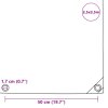 Plachta 650 g/m² 2,5 x 3,5 m modrá 144904