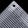 Plachta 140 g/m² 8 x 8 m bílá 151622