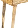 Konzolový stolek 115 x 35 x 76 cm masivní mangovníkové dřevo 320803