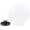 Kulovité LED lampy 4 ks koule 40 cm PMMA 277144
