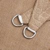 Stínící plachta 160 g/m² taupe 3,5 x 5 m HDPE 311407