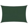 Stínící plachta 160 g/m² tmavě zelená 2 x 3 m HDPE 311447