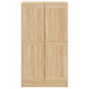 Knihovna dub sonoma 82,5 x 30,5 x 150 cm kompozitní dřevo 802726