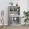 Skříň highboard betonově šedá 60x35,5x103,5 cm kompozitní dřevo 816316