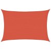 Stínící plachta 160 g/m² cihlová 2,5 x 3,5 m HDPE 311343