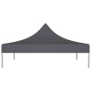 Střecha k party stanu 2 x 2 m antracitová 270 g/m² 315338