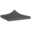 Střecha k party stanu 2 x 2 m antracitová 270 g/m² 315338