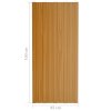 Střešní panely 12 ks pozinkovaná ocel světlé dřevo 100 x 45 cm 317219
