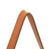 Nástěnné zrcadlo s popruhem 50 cm bílé 320364