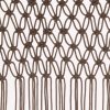 Macramé závěs taupe 140 x 240 cm bavlna 323979