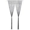 Macramé závěs antracitový 140 x 240 cm bavlna 323991