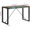 Jídelní stůl 120 x 55 x 76 cm masivní recyklované dřevo 351692