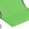 Skládací plážové židle 2 ks zelené textil 310379