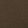 Rám postele bez matrace tmavě hnědý 140 x 190 cm textil 3125376