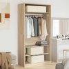 Úložné boxy 2 ks textil 50 x 30 x 25 cm krémové 332917