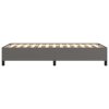 Rám postele šedý 90 x 190 cm umělá kůže 347225