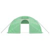 Skleník s ocelovým rámem zelený 80 m² 20 x 4 x 2 m 3188069