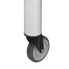 Kuchyňský pracovní stůl s kolečky 80 x 45 x 85 cm nerezová ocel 51635