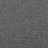 Relaxační židle tmavě šedá textil 341395