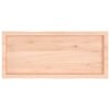 Stolní deska 100x40x(2-4)cm neošetřený masivní dřevo živá hrana 363882