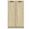 Botník dub sonoma 59 x 35 x 100 cm kompozitní dřevo 811442