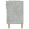 Botník betonově šedý 102 x 35 x 55 cm kompozitní dřevo 812820