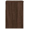 Lavice s botníkem hnědý dub 60 x 30 x 45 cm kompozitní dřevo 816052