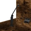 Lavice s botníkem kouřový dub 60 x 30 x 45 cm kompozitní dřevo 816050