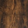Lavice s botníkem kouřový dub 60 x 30 x 45 cm kompozitní dřevo 816050