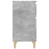 Noční stolky 2 ks betonově šedé 40 x 35 x 70 cm 819701