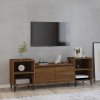 TV skříňka hnědý dub 160x35x55 cm kompozitní dřevo 821203