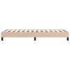 Rám postele s boxspringem cappuccino 100x200 cm umělá kůže 3120687