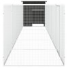 Klec pro kuřata antracitová 600 x 91 x 100 cm pozinkovaná ocel 3106455