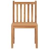 Zahradní židle s poduškami 8 ks masivní teak 3073149