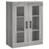 Skříň highboard šedá sonoma 69,5 x 34 x 180 cm kompozitní dřevo 3198751