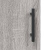 Skříň highboard šedá sonoma 69,5 x 34 x 180 cm kompozitní dřevo 3198751