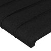Rám postele bez matrací černá 90x190 cm textil 3125100