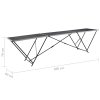 Skládací tapetovací stůl MDF a hliník 300 x 60 x 78 cm 140718