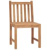 Zahradní židle 8 ks s poduškami masivní teak 3073145