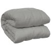 Zátěžová deka šedá 155 x 220 cm 11 kg textil 350723