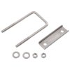 Spona U pro plotový sloupek 60 x 40 mm 25 setů 144504