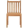 Zahradní židle 6 ks s poduškami masivní teak 3073115