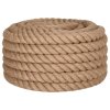 Jutové lano 5 m dlouhé 36 mm silné 153772