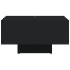 Konferenční stolek černý 60 x 60 x 31,5 cm kompozitní dřevo 806886