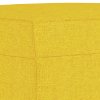 Podnožka světle žlutá 70 x 55 x 41 cm textil 349352