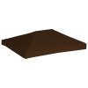 Střecha na altán 310 g/m² 3 x 4 m hnědá 46625